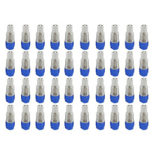 40 Stuks 3-Pins AC Powercon-Connector Mannelijke Plug NAC3FCA NAC3FCB AC-Kabel 20A 250V Stekkeradapter voor Podiumlicht (B)