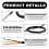BOJACK DS18B20 Temperature Sensor Module Kit with Waterproof Stainless Steel Probe for Raspberry Pi 5
