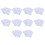 100PCS RFID NFCsmart Chip Badge Clone 0 Sector Writable Tag UID Access Control Thin Card 13.56Mhz Rewritable Copy Key 1