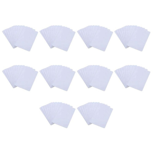 100PCS RFID NFCsmart Chip Badge Clone 0 Sector Writable Tag UID Access Control Thin Card 13.56Mhz Rewritable Copy Key