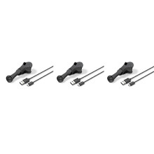 3X Automatischer Klicker Physischer Klick, Handy Bildschirm Clicker, Stumm (Schwarz)