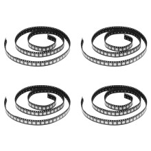 400 STK WS2812B RGB LED-Chip 5050SMD Vit PCB WS2812 Individuellt Adresserbara Chippixlar DC5V