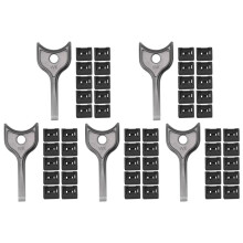50Pcs USB Dust Plug Charger Port Cover Cap USB Security Lock Universal Dustproof Protector PC Notebook Laptop