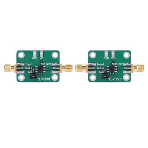 2X TLV3501 Single High Speed Comparator Frequency Meter Front Shaping Module  2.7-5V Frequency Counter SMA