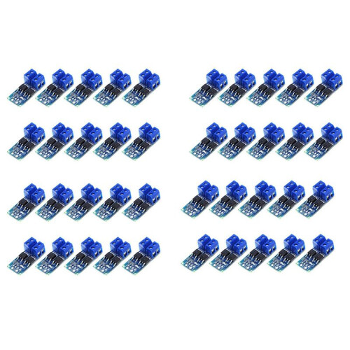 40PCS  5V-36V 15A(Max 30A) MOSFET MOS FET Trigger  Driver Module 0-20KHz PWM Regulator Control Panel