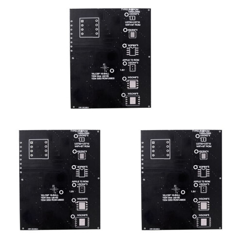 3X T2 Chip Leer y Escribir Bios Socket para  Air T2 Ssd Rom Typec Rom Holder