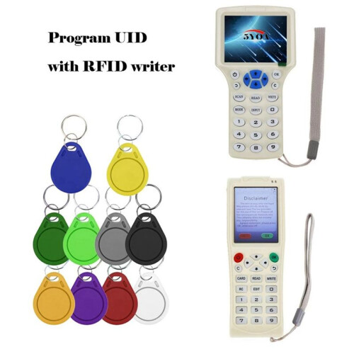300Pcs UID 13.56MHz Block 0 Sector Writable IC Card Clone Changeable  Keyfobs Key Tags 1K S50 RFID Access Control 2
