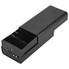 2X 21X18650 Battery Case Welding Free Power Bank Case PD with Light 18650 Battery Charge Box Detachable DIY Shell