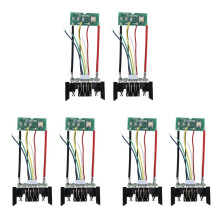 6 Uds DCB200 BateríA de Iones de Litio Placa de Circuito de ProteccióN de Carga PCB para 18V 20V DCB201 DCB203 DCB204