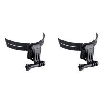 2X Motorhelm Chin Stand Mount Houder voor Hero 10 9 8 7 Action Camera Accessoire