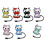 7Pcs Cow Straw Covers Cap, Dust-Proof Reusable Straw Cap Cute Straw Protector Cover for 7-8mm Straws 1