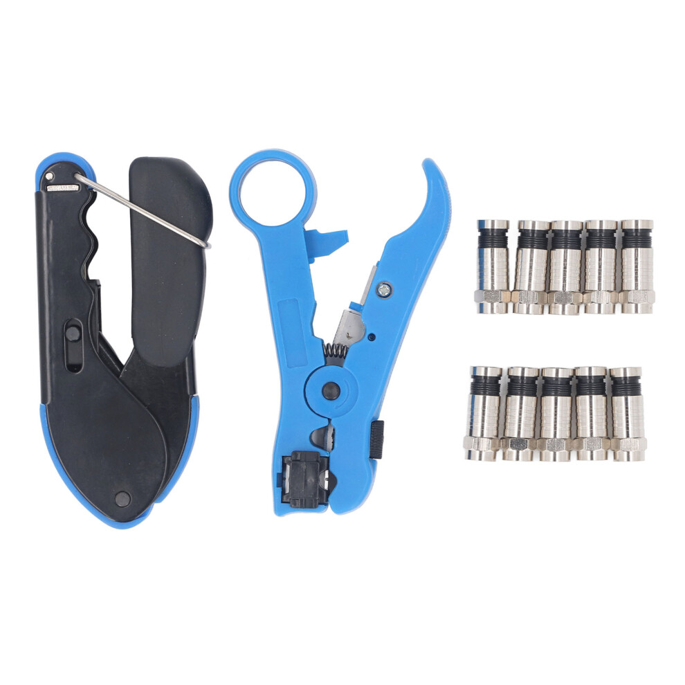 RG59 RG6 Coaxial Crimper Tool Set