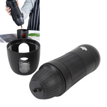 Portable Travel Coffee Maker, Batteries, Ground & Capsule Coffee, 21cm