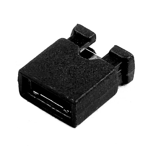 200Pcs DVD HDD PC Mainboard PCB Plugs Jumper Caps 2-Pin 2