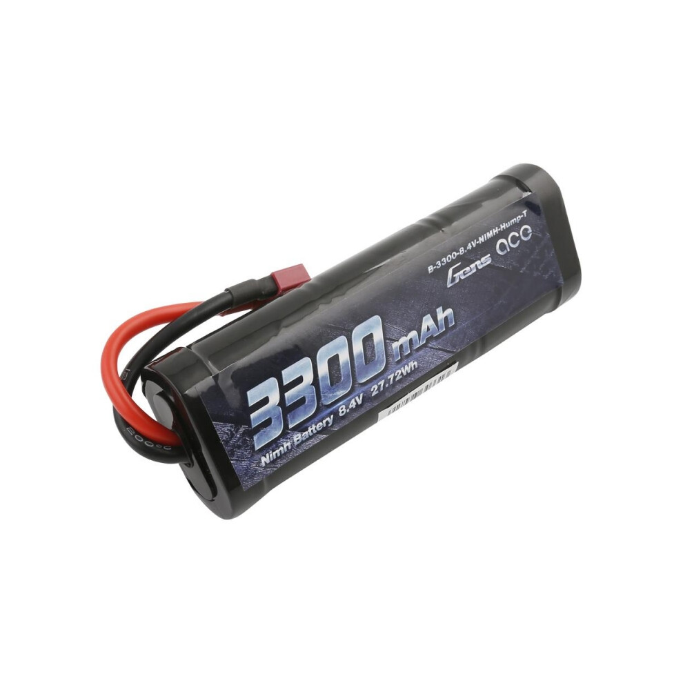Gens Ace 3300Mah Hump Battery Nimh 8.4V With Ec3 5055320228141