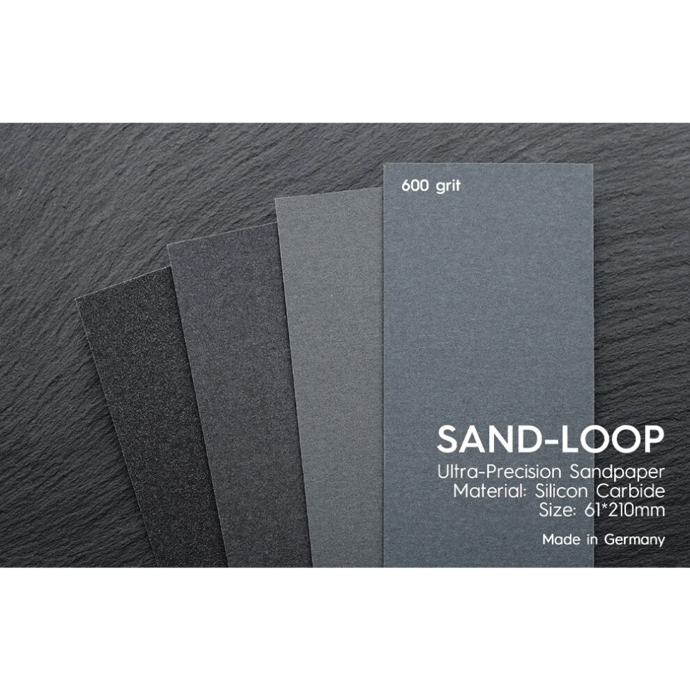 Gunprimer Sand-Loop Flat 600 Grit (2Pcs) Ultra-Precision Sandpaper 8809898440170