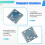 GY-LSM9DS1 LSM9DS1 Nine-Axis Electronic Compass Compass Acceleration Gyroscope High-Precision Sensor Module 4