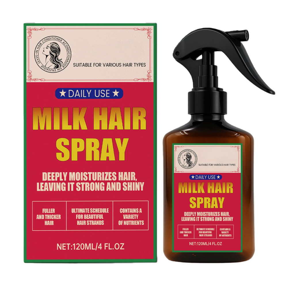 LeaveIn Conditioner and Hair Detangling Spray for Dry Damaged Hair, Lightweight Hydrating Treatment