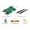 For Raspberry Pi 5 RPI PCIe to M.2 E HAT Expansion Board for NGFF M.2 E Key Wireless Network Cards Support WiFi6/WiFi7 4