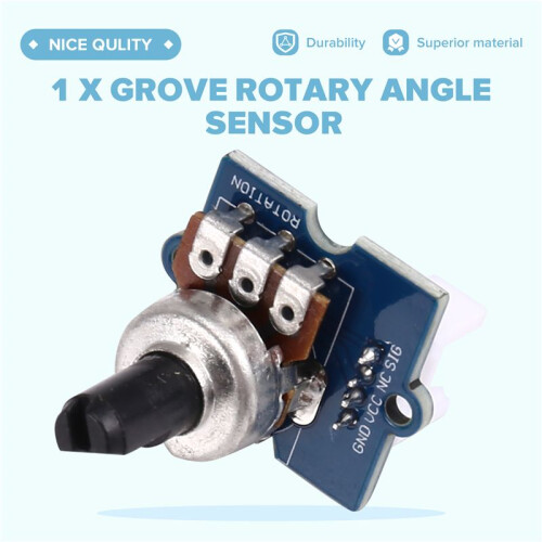 Grove - 300 Rotary Angle Sensor Potentiometer Module for  ,for Raspberry Pi ,DIY Electronics ,Robotics Projects 1