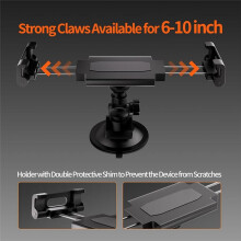 Universal Car Adjustable Suction Cup Holder Stand Flexibility for Starlink Car-Mounted Bracket Car Accessories