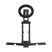 Ulanzi SK29 Foldable Phone Stand Mount Tripod Selfie Mantis Mode with Uka QR Plate Bottom with Magnetic Ring