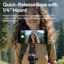 Ulanzi SK29 Foldable Phone Stand Mount Tripod Selfie Mantis Mode with Uka QR Plate Bottom with Magnetic Ring