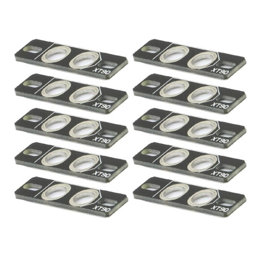 10PCS XT90 Plug Connector PCB Fixed  Welding Board Without Plugd for RC Model Airplane