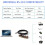 4 Port USB to RS232 DB9 Serial (9-Pin) Adapter Cable for  OS, Windows, Android, Linux 4