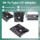 to Type I CF Adapter SDHC SDXC MMC to Standard Compact Flash Type I Thin Memory Card Converter Cardreader for Camera 5