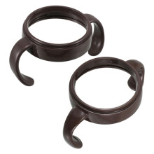 2pcs Baby Bottle Handle Wide Neck Replacement Grip Ergonomic Plastic for Newborn Feeding