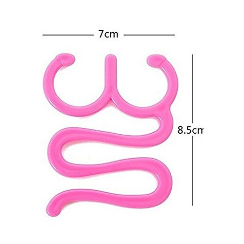 Large Wavy Hair Braider Tool with Corrugated Plate for Quick Uniform Braid Styling