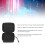 Nylon EVA USB Flash Drive Case 26 Slots, Black 14.5x12.4cm 5