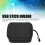 Nylon EVA USB Flash Drive Case 26 Slots, Black 14.5x12.4cm 8