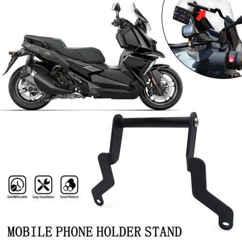 Motorcycle 12MM Phone Holder Mobile Phone Stand Navigation Mount Bracket for  C400X 2019-2023 1