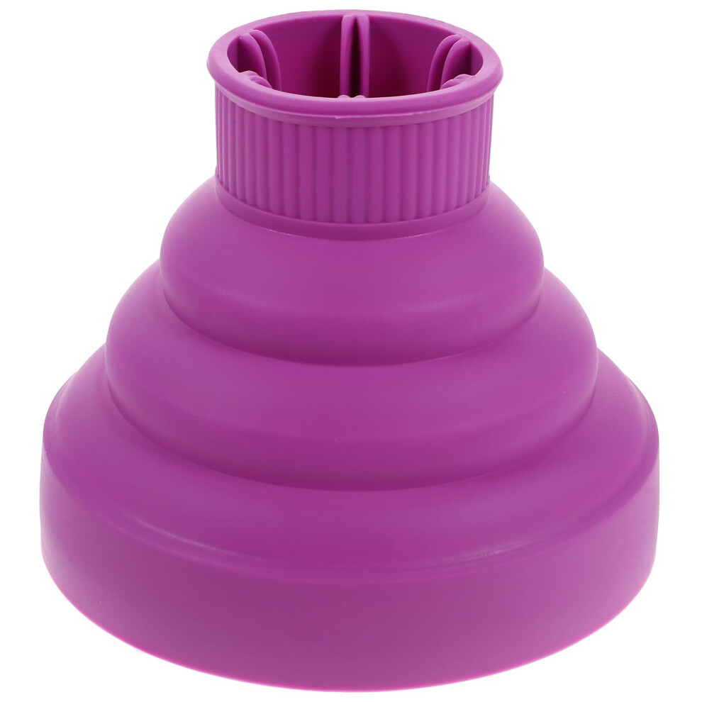 Foldable Silicone Hair Dryer Diffuser Attachment for Curly Hair Styling, Lightweight and TravelFriendly