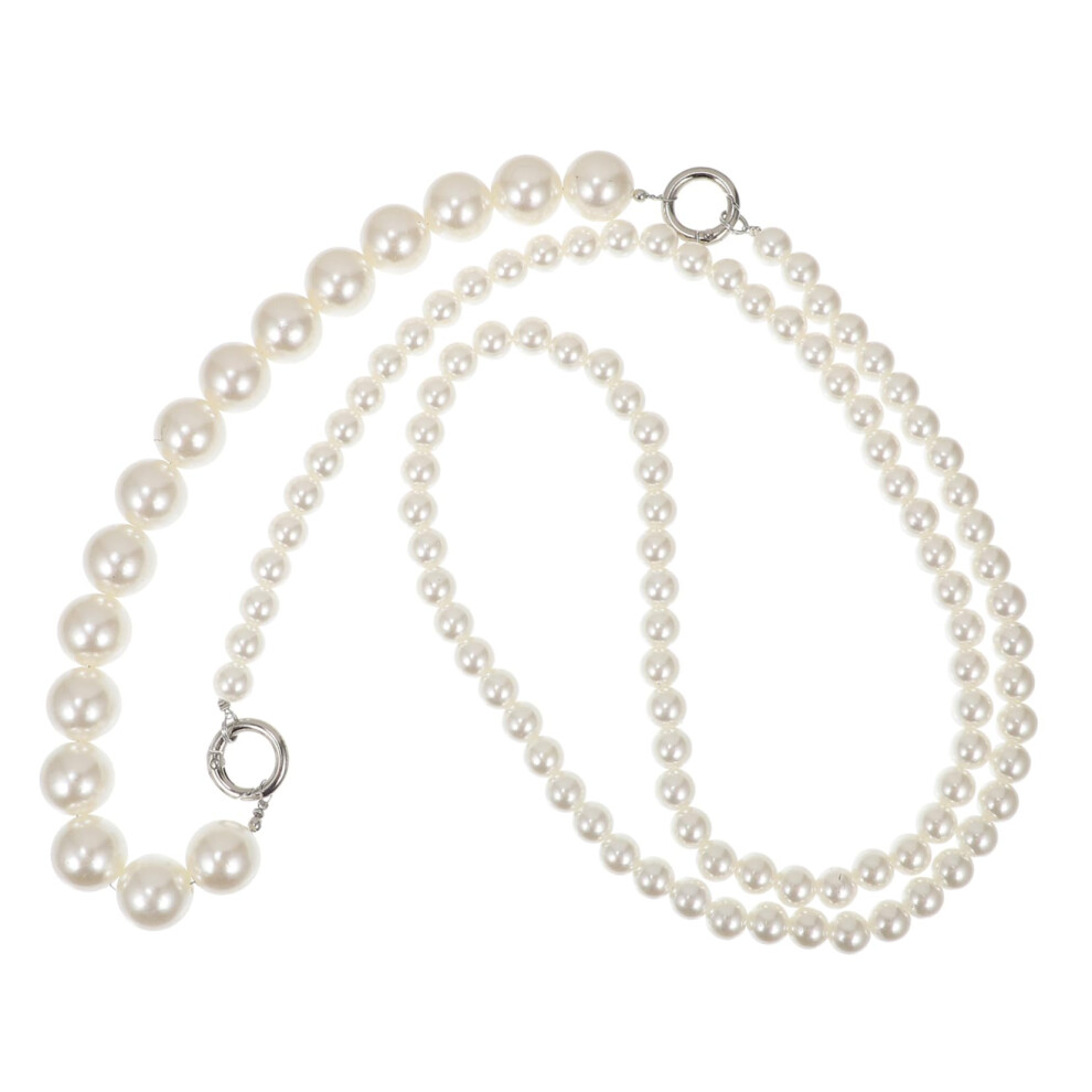Pearl Phone Lanyard Necklace Strap With Stylish Chain For Drop Prevention And Hands Carry 9053599532668
