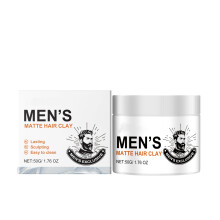 Matte Hair Clay for Men, Strong Hold NonGreasy Styling Clay with Natural Matte Finish, 1.76 oz