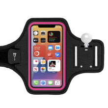 Waterproof Reflective Phone Armband with Touchscreen Window for Running Gym Fits Up to 6.5'