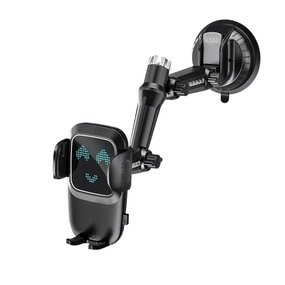 Car Phone Mount With Suction Cup, Universal Holder For Windshield Dashboard, 360 Adjustable Viewing Black 9174973157694