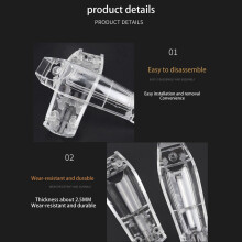 3X for Clipper Shell Electric Hair Clipper Cove Trimmer Hairdressing Cutting Barber Clipper Modified Shell