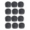 12 Pcs Wig Cap for Wig Making Elastic Dome Mesh Wig Cap Women's Front Lace Wig Black 1