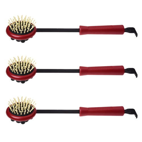 3X Marteau de Massage Rouge et Noir
