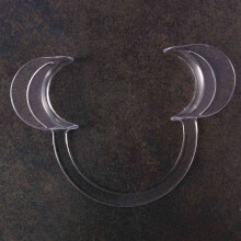 6Pcs Autoclavable Dental Teeth Whitening Lip & Cheek Retractor Dentist Mouth Opener Repeat Use, M