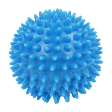 2X Stachelig Massage Kugel, Harter Stress Kugel 7,5 cm fuer Fitness Sport Uebungen (Himmel Blau)
