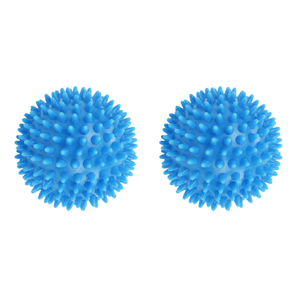2X Spiky Massage , Hard Stress  7.5cm for Fitness Sport Exercise (Sky )