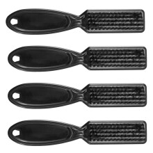 4X Verblassen Pinsel Kamm Schere Reinigungsbürste Friseur Haut Verblassen Vintage ÖL Kopf Form Carving Reinigungsbürste