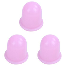 3X New Silicone Massage Vacuum Body and Facial Cup Anti Cellulite Cupping