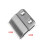 4X Replace Cutter  Metal Bottom Clipper Blade for  Electric Shaver-Silver 5