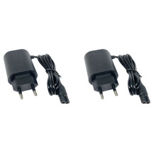 2X 12V 0.4A Replacement Shaving Charger for Series S3 S5 S7 S8 S9 Electric Shaver Charger Adapter EU Plug